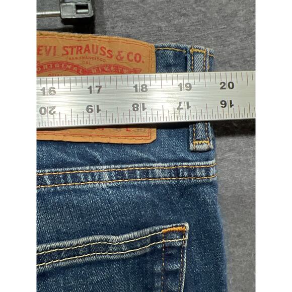 Levi 569 Mens Relaxed Straight Jenas Size 36 (Waist & Length Has Been Adjusted) - Picture 3 of 8
